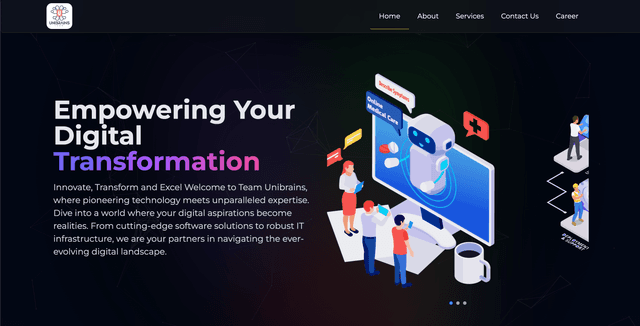 Next.js IT Company Website